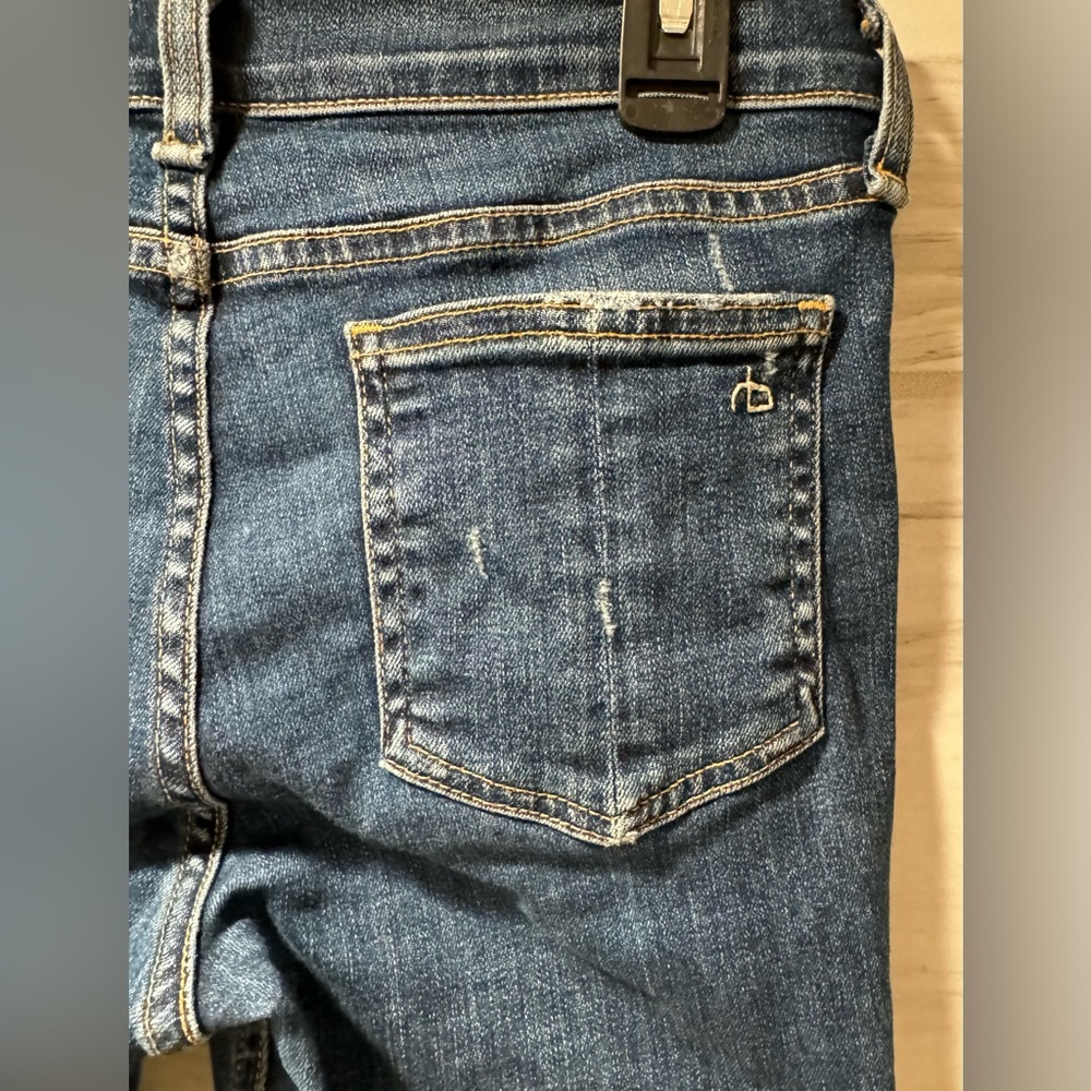 Rag and Bone Women’s Distressed Skinny Jeans Size 26 - Picture 5 of 11